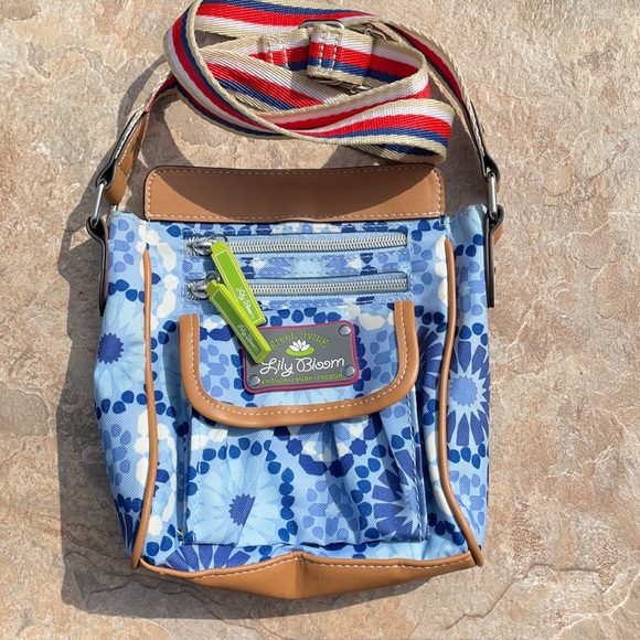 Lily Bloom Bags Lily Bloom Jamie Mini Bag In Karma Bloom Fabric